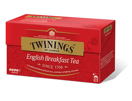 Чай черный Twinings Английский завтрак 25шт 